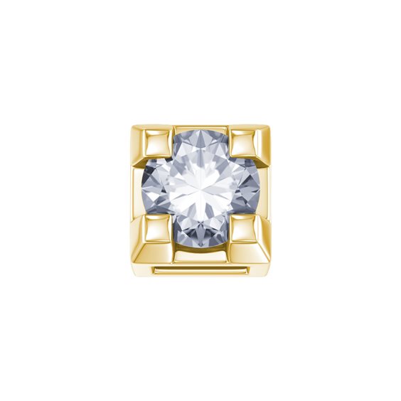 Charm Elements in Oro Diamante 0.02 Ct DCHF7442.002 - DCHF7442.002